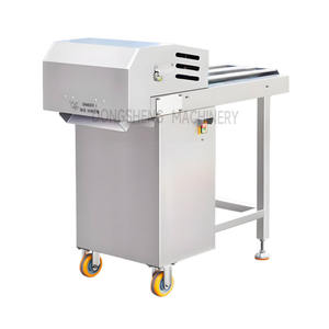 Divisor de Alimentos de Doble Línea de Alta Producción a <span class=keywords><strong>Precio</strong></span> Económico para Cortar Uniformemente <span class=keywords><strong>Pulpo</strong></span>, Tentáculos, Pepino de Mar, Ñame, Okra, Camarones - Product Image 5