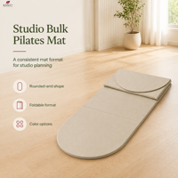 Tapis de Pilates en gros pour studios, entraînement en groupe, vente au détail et distribution, tapis d'exercice pliable, emballage personnalisé, vente en gros