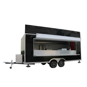 Ucuz gıda karavanı Mobil Otobüs Restoran yemek arabası Kahve Kiosklar