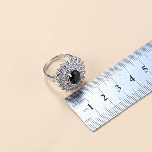 Juegos de Joyería de Zirconia Elegantes y a la Moda 2025: Aretes, Anillos, Pulseras y Collares para Mujer, Día de la Madre o Boda - Product Image 4