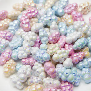 โซ่โทรศัพท์มือถือ DIY ชุบ UV สีสันสดใส รูปทรงเมฆเล็ก สีพื้น รูตรง สำหรับแขวนในรถ อุปกรณ์ตกแต่งเครื่องประดับ - Product Image 1