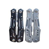 Couteau de poche multifonction en acier inoxydable, pinces pliantes, mini outils de réparation portables multi-usages pour l'extérieur