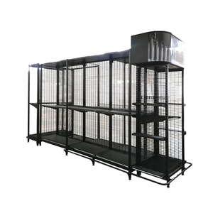 Iron Storage Wire <strong>Wall</strong> Shelves Warehouse Iron <strong>Rack</strong> Supermarket Shelving - Product Image 1