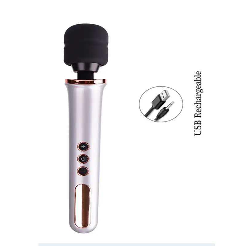 Sex Toy Wholesaler Multi Use Alluring Portable Wireless Stick Body AV Wand Vibrator For Female Massage