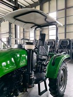 Tracteur de Verger HUAXIA Landini 25,7 kW 4x4 Certifié CE Moteur Diesel Yunnei Boîte de Vitesses Transmission par Engrenages Longue Durée de Vie