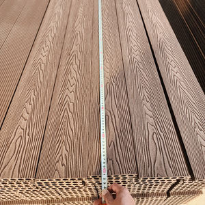 Planches de <span class=keywords><strong>terrasse</strong></span> <span class=keywords><strong>en</strong></span> WPC composite creux, panneau décoratif <span class=keywords><strong>en</strong></span> WPC <span class=keywords><strong>pour</strong></span> extérieur/piscine/jardin/balcon/<span class=keywords><strong>terrasse</strong></span>, sol extérieur à emboîtement - Product Image 6