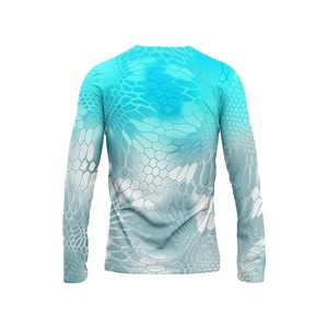 Chemise de pêche à manches longues performante, séchage rapide, respirante, coupe ajustée, vêtements de pêche pour hommes - Product Image 2