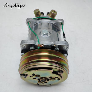 รถแทรคเตอร์คอมเพรสเซอร์แอร์รถยนต์สำหรับ SD508 12V 24V 2ร่อง V - Product Image 3