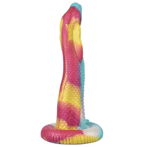 Gode en forme <span class=keywords><strong>de</strong></span> <span class=keywords><strong>serpent</strong></span> Gode monstre énorme Gode dragon flexible Gode pénis super réaliste pour hommes femmes - Product Image 1