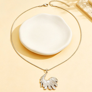 Collar con Colgante de Ala Chapado en Oro de Acero Inoxidable, <span class=keywords><strong>Cadena</strong></span> de Serpiente, Joyería de Moda para Mujer, Regalo - Product Image 3