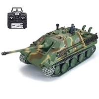 Tanque de Batalla Principal Alemán Leopard 2A6 Heng Long 3889, Escala 1:16, 4x4, Metálico, 2.4Ghz, Juguete de Disparo
