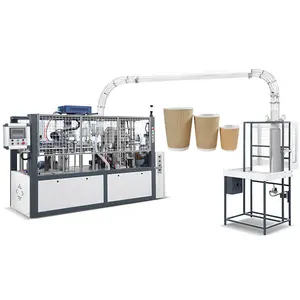 Professional Supplier Paper Cup Forming And Making Machine China Factory Disposable Ultrasonic Paper Cup Machine