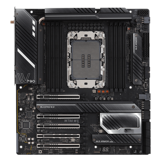 Rock Processor LGA 4677 Mboard W790 Support W-2400 W-3400 W3 W5 W7 3495X 3465X Server Motherboard