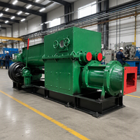 Machine manuelle d'extrusion sous vide pour briques creuses en argile et en béton