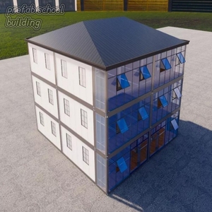 Gói Phẳng Lắp Ráp Dễ Dàng Nhà Container Gói Phẳng Lắp Ghép Nhà Lắp Ghép Xây Dựng Trường Học - Product Image 6