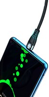 Cable de datos de 1,2 M 3 en 1 y 5A, Cable de nailon trenzado de aleación de aluminio, USB C a USB C, 5A, PD60W, para iPad, MacBook Pro Air, Samsung Galaxy