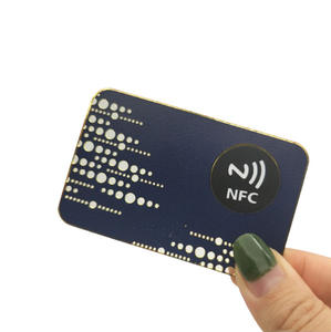Carte personnalisée en métal noir mat Carte NFC en acier inoxydable or métal noir Rfid en métal - Product Image 4