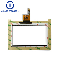 WIWOTOUCH C4D043GG101 Layar Sentuh Kapasitif Tipis 4.3 Inci dengan Antarmuka IIC 86% Transmittansi G+G untuk HMI Industri
