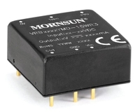 Convertisseur DC-DC MORNSUN isolé 15W 2:1, module DIP régulé en entrée pour contrôle industriel VRB2412YMD-15WR3