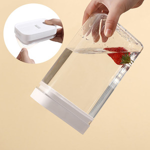 Lưu Trữ Chai Rõ Ràng Các Loại Hạt Và Thực Phẩm Niêm Phong Jar Nhựa Di Động Hộ Gia Đình Gạo Lưu Trữ Xô Trái Cây Sấy Khô Đậu Phộng Lưu Trữ Tank - Product Image 6