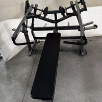 Machine de presse horizontale iso-latérale chargée de plaque professionnelle d'équipement de forme physique commerciale pour l'entraînement de force