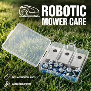 Con tornillos compatibles - Juego de repuesto de 9/30/45 piezas, cortacésped robótico universal de alta calidad apto para las marcas <span class=keywords><strong>Worx</strong></span> <span class=keywords><strong>Landroid</strong></span> - Product Image 6
