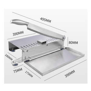 Hot Sale <b>Meat</b> Cutter <b>Cutting</b> <b>Machine</b> <b>Meat</b> Chicken Bone Saw Manual Bone Cutter <b>Machine</b> With Best Prices - Product Image 4