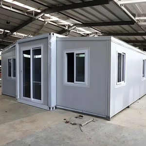 Conteneur de vie préfabriqué personnalisé maison extensible structure en acier expédition préfabriquée maison pliante Construction <span class=keywords><strong>immobilier</strong></span> - Product Image 3