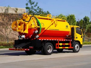Sewage suction truck, manual transmission sewage suction truck, septic tank suction with <b>vacuum</b> <b>pump</b> - Product Image 6