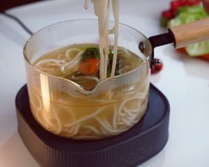 Olla de vidrio resistente con dos asas, suministro a granel para hostelería y embalaje minorista - Product Image 1