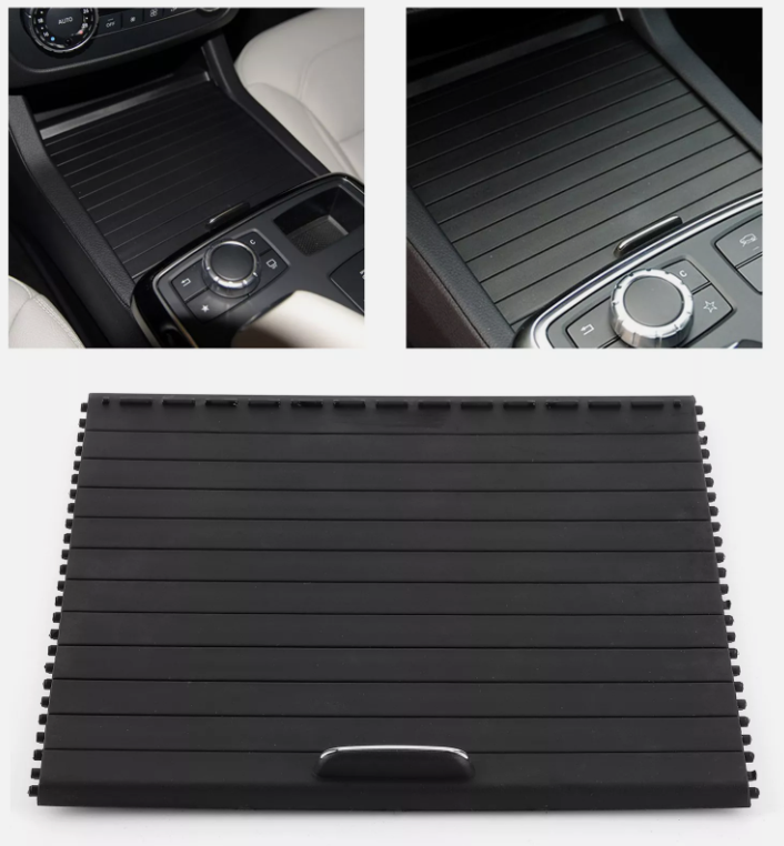 1666805802 Center Console Cup Holder Shutter Roller Blind Cover for Mercedes Benz W166 ML300 ML350 C292 ML GL GLE 166 680 58 02