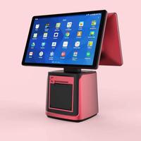 I3 I5 I7 15,6 pulgadas Windows Android pantalla táctil soporte de escritorio POS Tablet máquina con USB e interfaz de impresora en serie nuevo producto