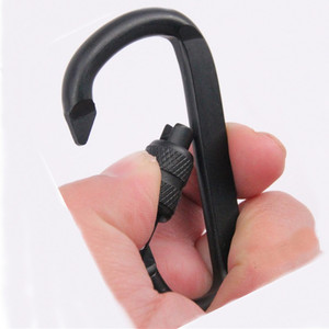 HXY Custom Heavy Duty Aluminum D-Shaped Carabiner 7cm Hammock Locking Ring <strong>Safety</strong> Screw Gate Metal Key <strong>Chains</strong> Offset Printing - Product Image 3