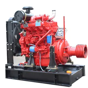 Weifang Ricardo water cooled 56k ZH4105ZP 2000rmp stationary / fixed power diesel engine with belt pulley for sale