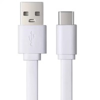 Kabel Data pengisian daya cepat, kabel Data pengisian daya Cepat USB mikro tipe-c/Mi Flat, warna-warni dengan bahan PVC