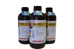 Nouvelle date : l'encre Mimaki LUS-120 est une encre UV curable CMYK originale conçue pour les imprimantes JFX200, <span class=keywords><strong>JFX500</strong></span>, UJF-3042MKII et UJV500. - Product Image 4