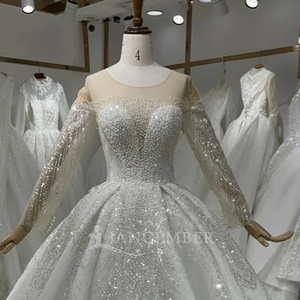 Vintage Lace Applique Plus Size <b>Wedding</b> Dress Ball Gown <b>Wedding</b> Dress Lsbh26 - Product Image 4