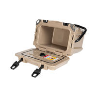 Glacière d'extérieur personnalisable Kuer avec logo sur mesure, 10qt, en PE rotomoulé, isolée et étanche, pour la pêche, le vin et les aliments