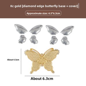 Auténtico Broche Pequeño Ruyi Horse Song con Brocado en Relieve, Base para Colgante de Collar, Soporte, Broche, Pinza para <span class=keywords><strong>el</strong></span> Cabello, Joyería Hecha a Mano DIY - Product Image 6