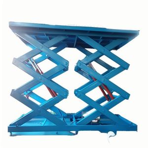 Plataforma de elevación hidráulica de tijera eléctrica hidráulica fija estacionaria pesada para la venta - Product Image 5