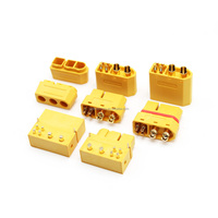 Connecteurs Amass XT60(2+4) Série 2 broches + 4 broches 35A à courant élevé XT60PW(2+4) XT60W(2+4) Connecteurs de batterie étanches IP65