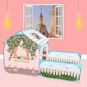 Décoration de Noël, tente de camping pour enfants à montage rapide, tente automatique pop-up pour enfants - Product Image 2