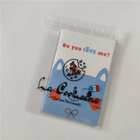Sacs en plastique OPP transparents autocollants jetables personnalisés pour boulangerie, pour emballages de bonbons et de fêtes d'anniversaire