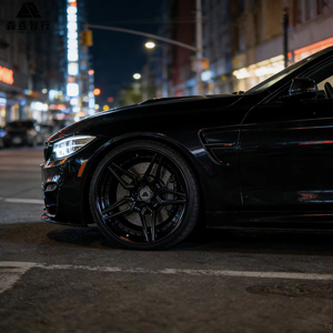 ล้อฟอร์จ 5 ก้าน แบบมินิมอล 2 ชิ้น ผลิตตามออฟเซ็ตที่กำหนดเอง สำหรับ<span class=keywords><strong>รถ</strong></span>สปอร์ต BMW, Audi, Mercedes, Porsche, <span class=keywords><strong>Tesla</strong></span> - Product Image 1