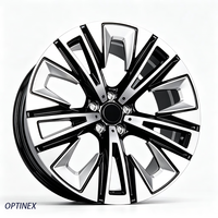 Jantes forgées sur mesure bicolores 17 18 19 20 21 22 pouces 5x112 5x114.3 5x120 5x127 5x130 pour EV Tesla Rivian R1S/R1T Lucid Air