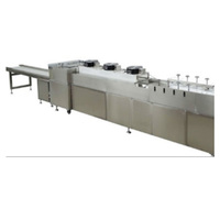 Petite machine à former des chocolats au caramel, ligne de production de barres chocolatées enrobées de chocolat