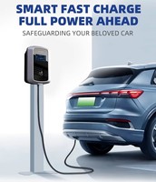 Nuevo y Elegante Cargador de Pared para Vehículos Eléctricos de 7kW, Monofásico, 32A, Protección IP54, Interfaz Tipo 2, Aprobado por TUV, CE y UKCA, Fuente de Alimentación Confiable para el Hogar