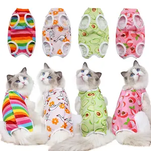 Wholesale Cat Surgery Clothes for Recovery Anti-Licking Soft surgical recovery suit for dogs and cats