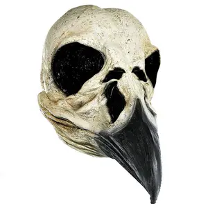 Маска Чумного доктора с клювом животного, маска на все лицо, Череп, ворона, маска для Хэллоуина, шоу, выпускного вечера, маска с клювом
