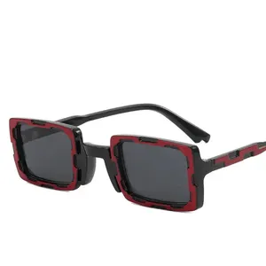 Nuevas gafas de sol únicas de lujo 2024 para hombres Glssses hombres en negro fabricante de gafas de sol para hombres gafas de sol con montura cuadrada negra
